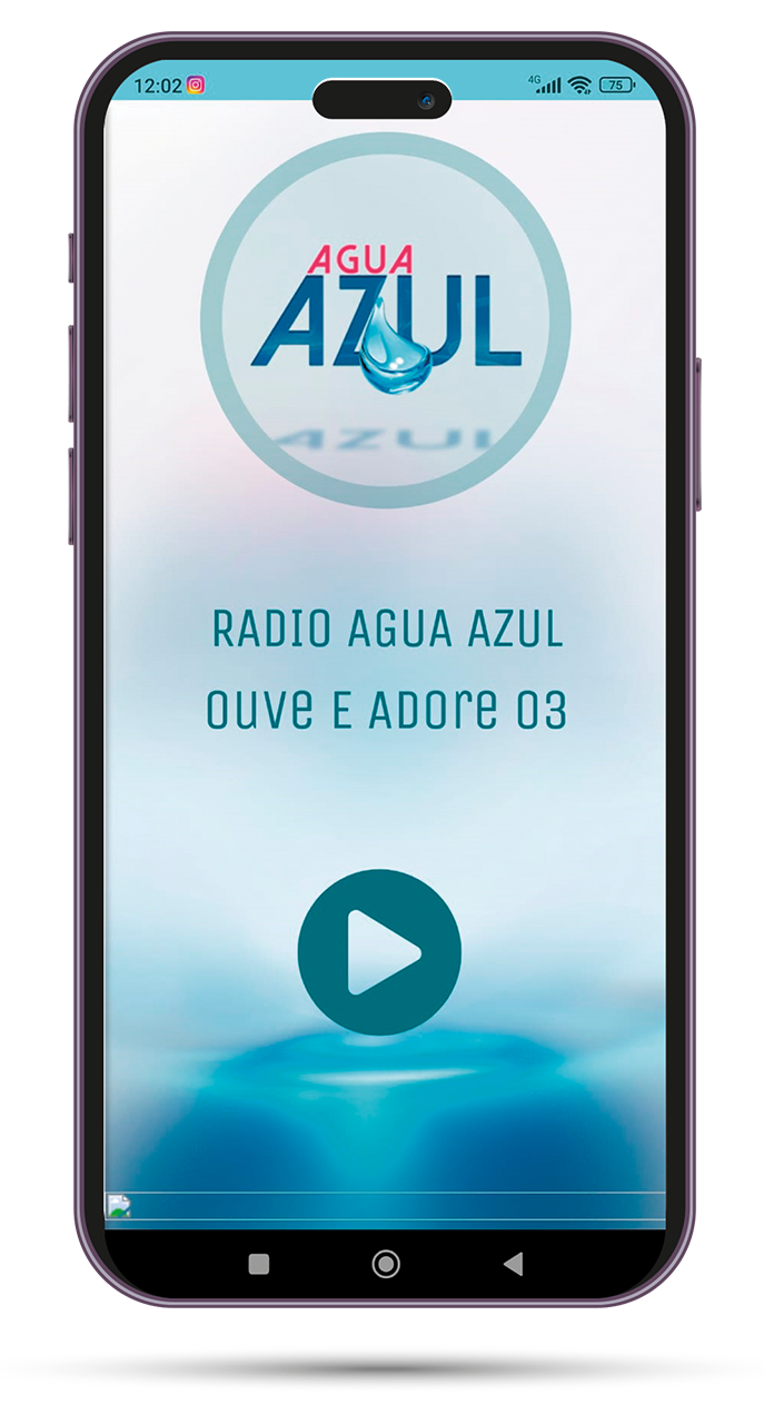 Para ouvir nossa rádio, baixe o aplicativo para celulares e tablets com Android ou iPhone.