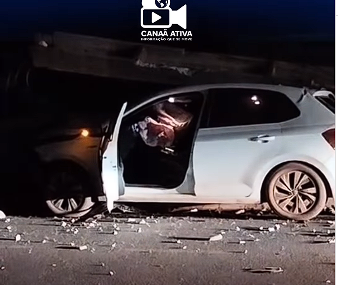 Acidente com Polo causa queda de energia no bairro Cidade Nova em Canaã dos Carajás
